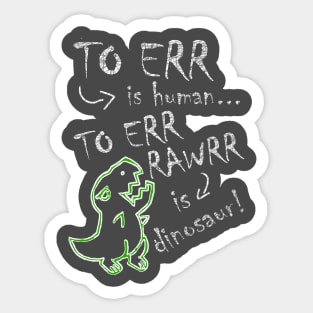 Err Rawrr Sticker